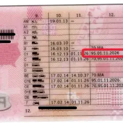 Jak wygląda prawo jazdy z kodem 95 i jakie są jego kluczowe szczegóły?