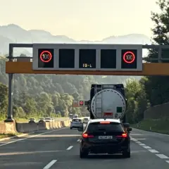 Minimalne i maksymalne prędkości na autostradach w Austrii
