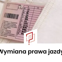 Zbliżenie na polskie prawo jazdy, dokument potrzebny, gdzie wymienia się prawo jazdy.