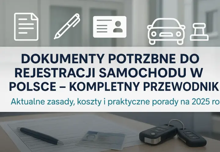 Jakie dokumenty do rejestracji samochodu: kompletna lista formalności 2025