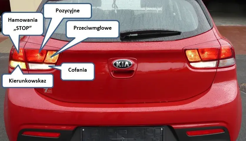 Światła w samochodzie Kia Rio: kompletny poradnik użytkownika