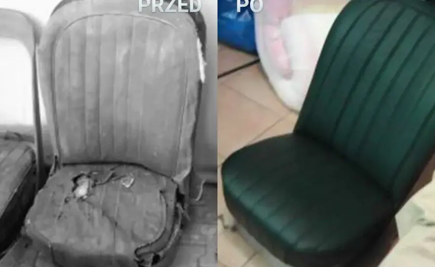 Naprawa fotela samochodowego - Regeneracja i szycie siedzeń samochodowych