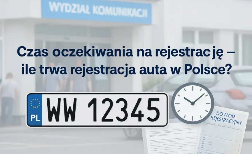 Rejestracja samochodu: ile trwa? Czas w urzędzie i na dowód