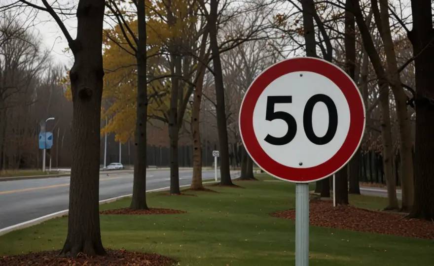 Znak 50: Co oznacza i gdzie obowiązuje ograniczenie prędkości