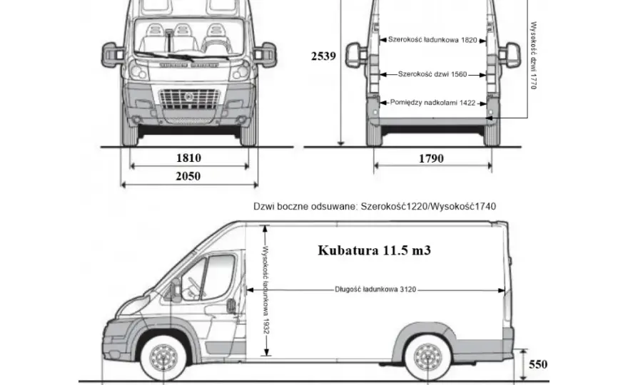 Porównaj Wymiary Samochodu Dostawczego i Busa - Znajdź Optymalne Rozmiary dla Twojej Firmy