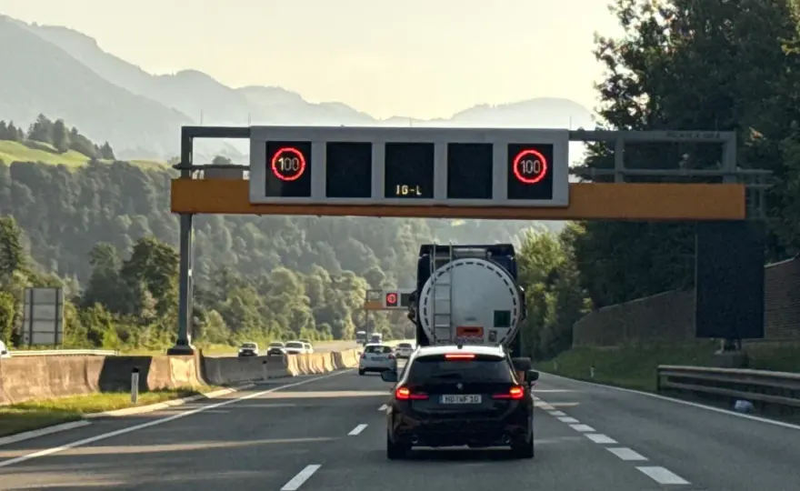 Minimalne i maksymalne prędkości na autostradach w Austrii
