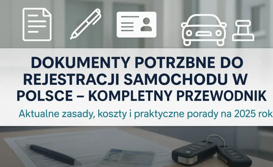 Jakie dokumenty do rejestracji samochodu: kompletna lista formalności 2025