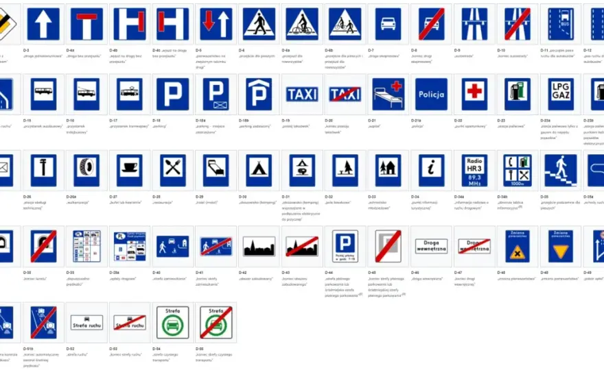Znak D-33: Który symbol oznacza schronisko młodzieżowe?
