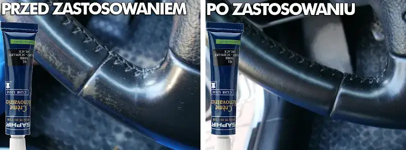 Zdjęcie Renowacja i regeneracja kierownicy skórzanej - najlepsza cena