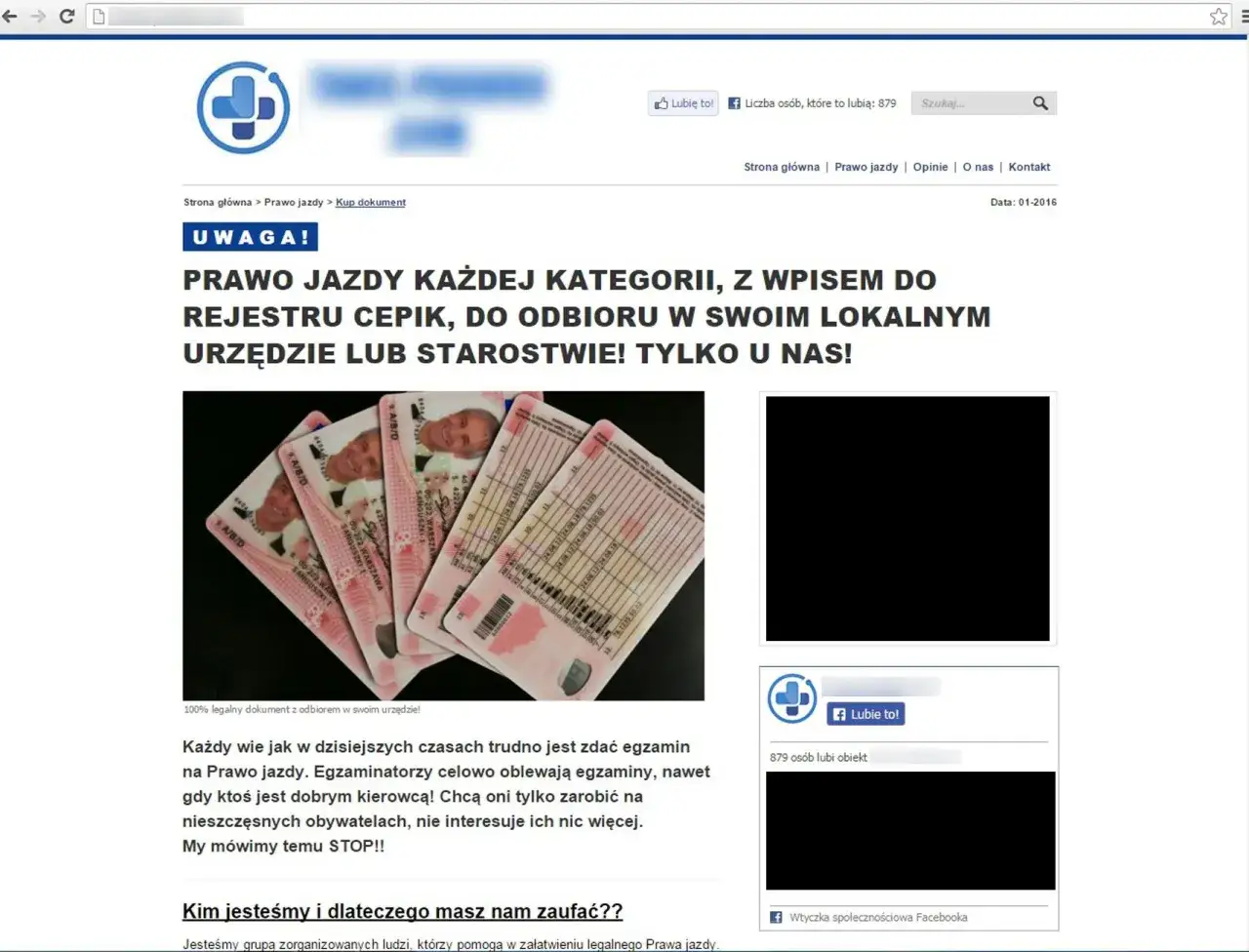 Chcesz wiedzieć, gdzie kupić prawo jazdy? Strona oferuje legalne dokumenty z wpisem do CEPiK, do odbioru w urzędzie.